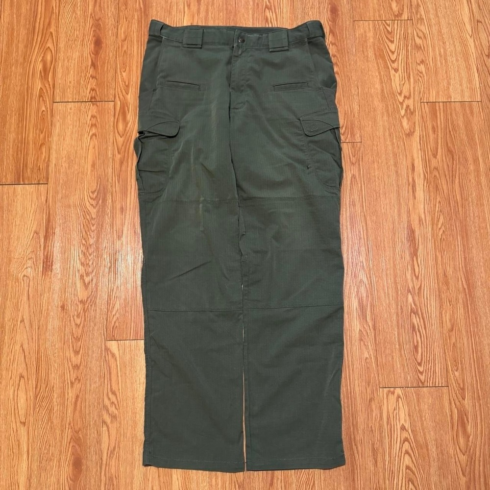 5.11 Tactical Men's Pants Stryke Cargo Green Ripstop Size 34x32